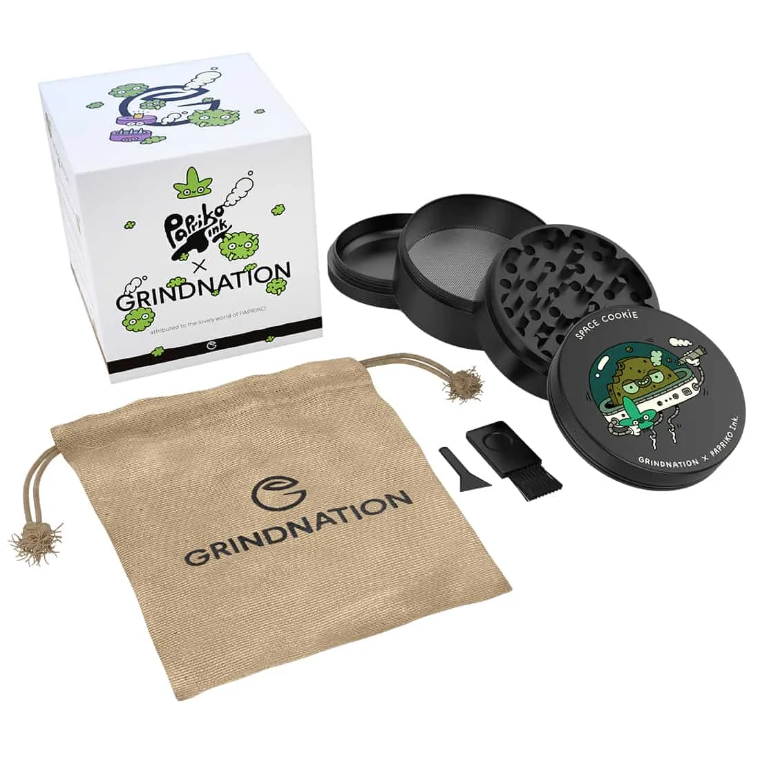 GRINDNATION x Papriko - Space Cookie Ø63 - Billede 3