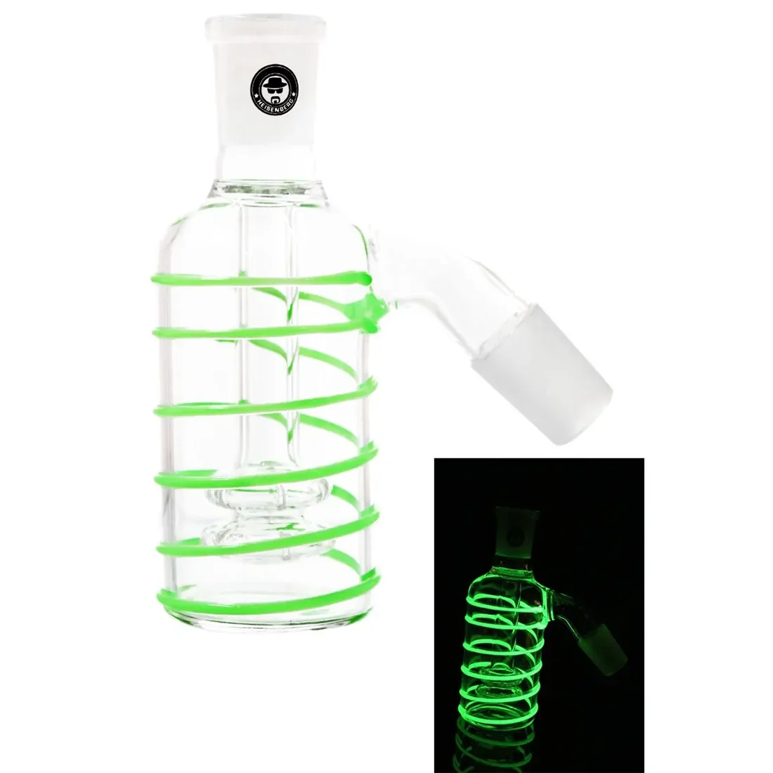 Heisenberg - Glow Circle Precooler Green SG 18,8 mm - Billede 2