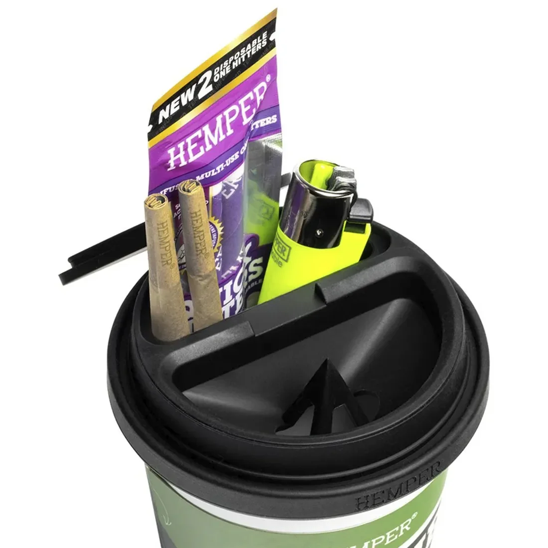 HEMPER Tech - Cache Cup Hvid Røgfri Askebæger - Billede 7