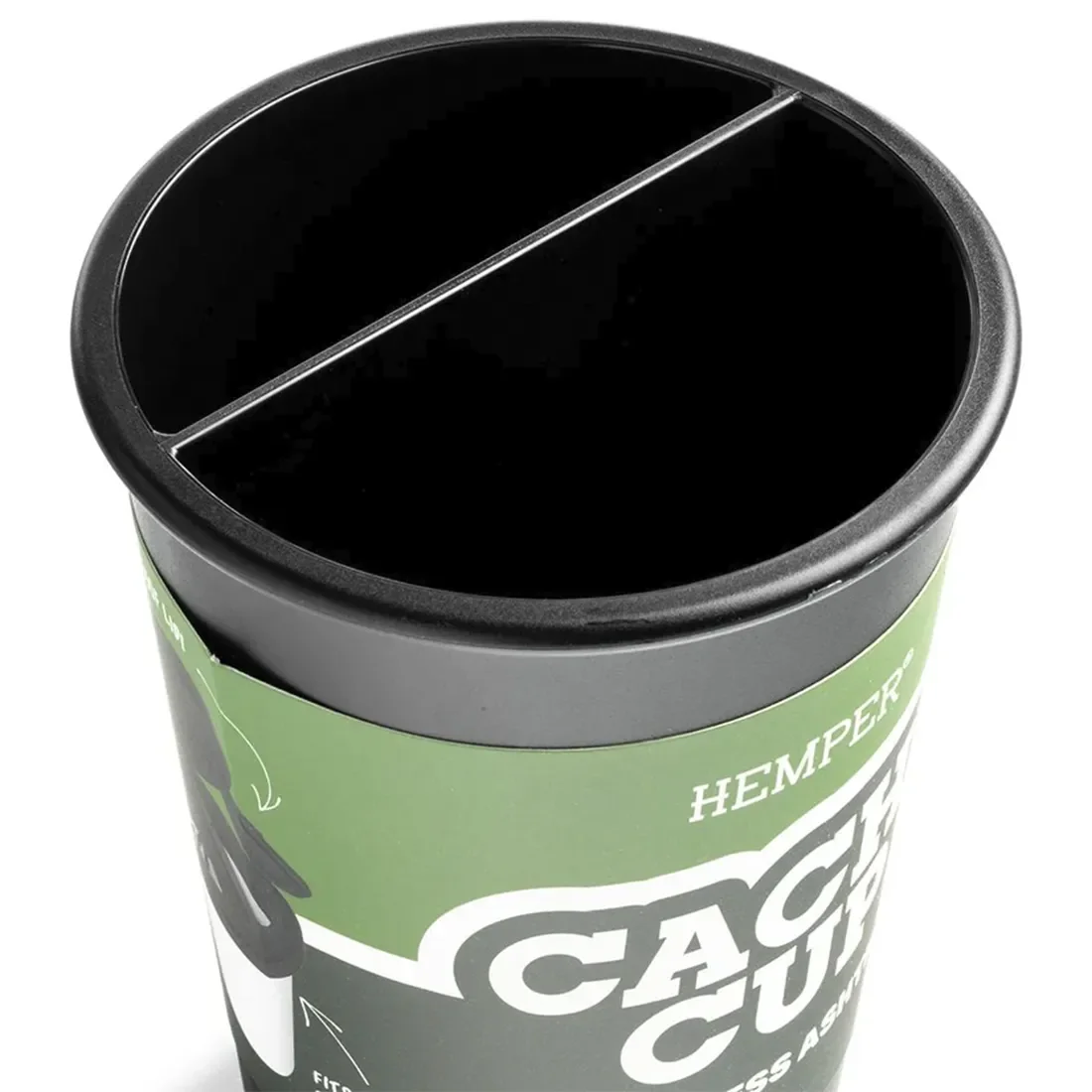 HEMPER Tech - Cache Cup Sort Røgfri Askebæger - Billede 6