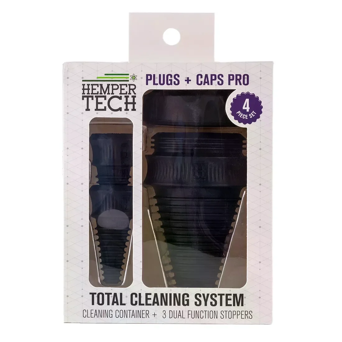HEMPER Tech - Cleaning Plugs + Caps Pro Black - Billede 2