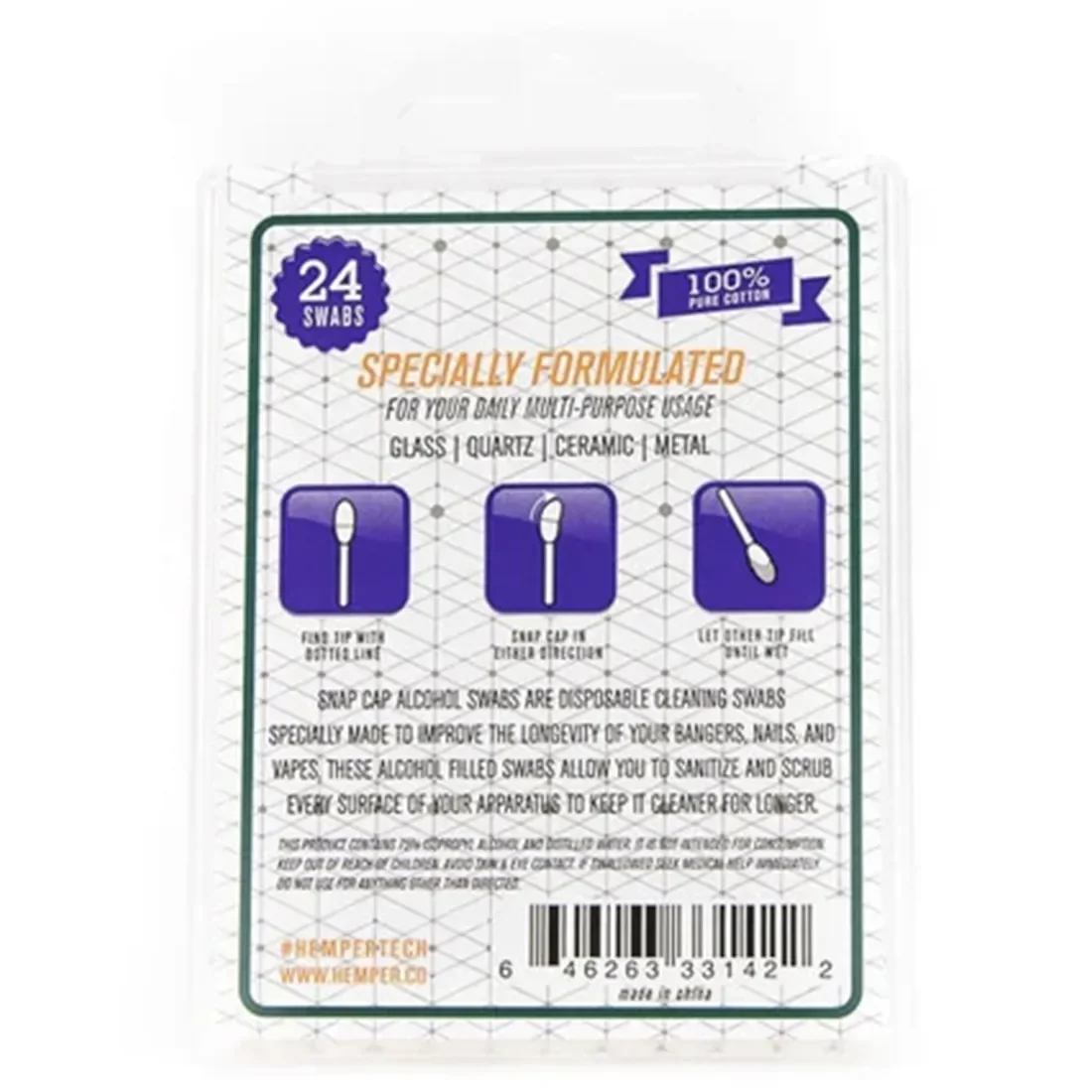 HEMPER Tech - Isopropyl Snap Caps - Billede 2