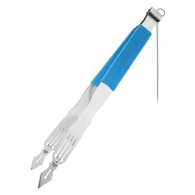 Hookah - Kranium Kul Tang Blå 12 cm