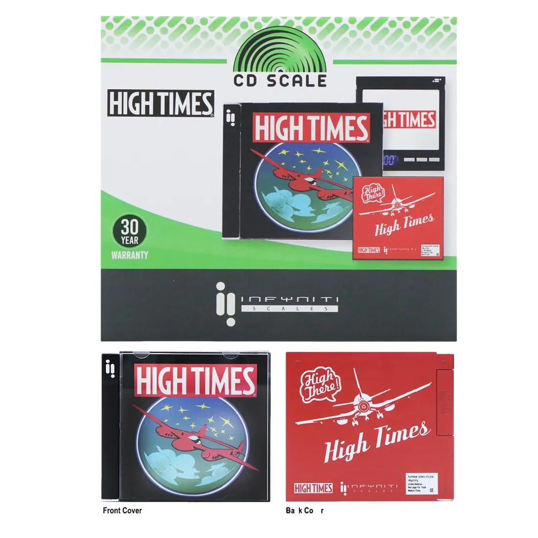Infyniti - High Times CD Scale 0,01-100g - Billede 2