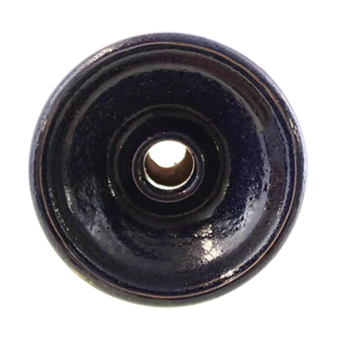 Kaya Shisha - Glazed Deep Clay Funnel Blue 105 mm - Billede 3