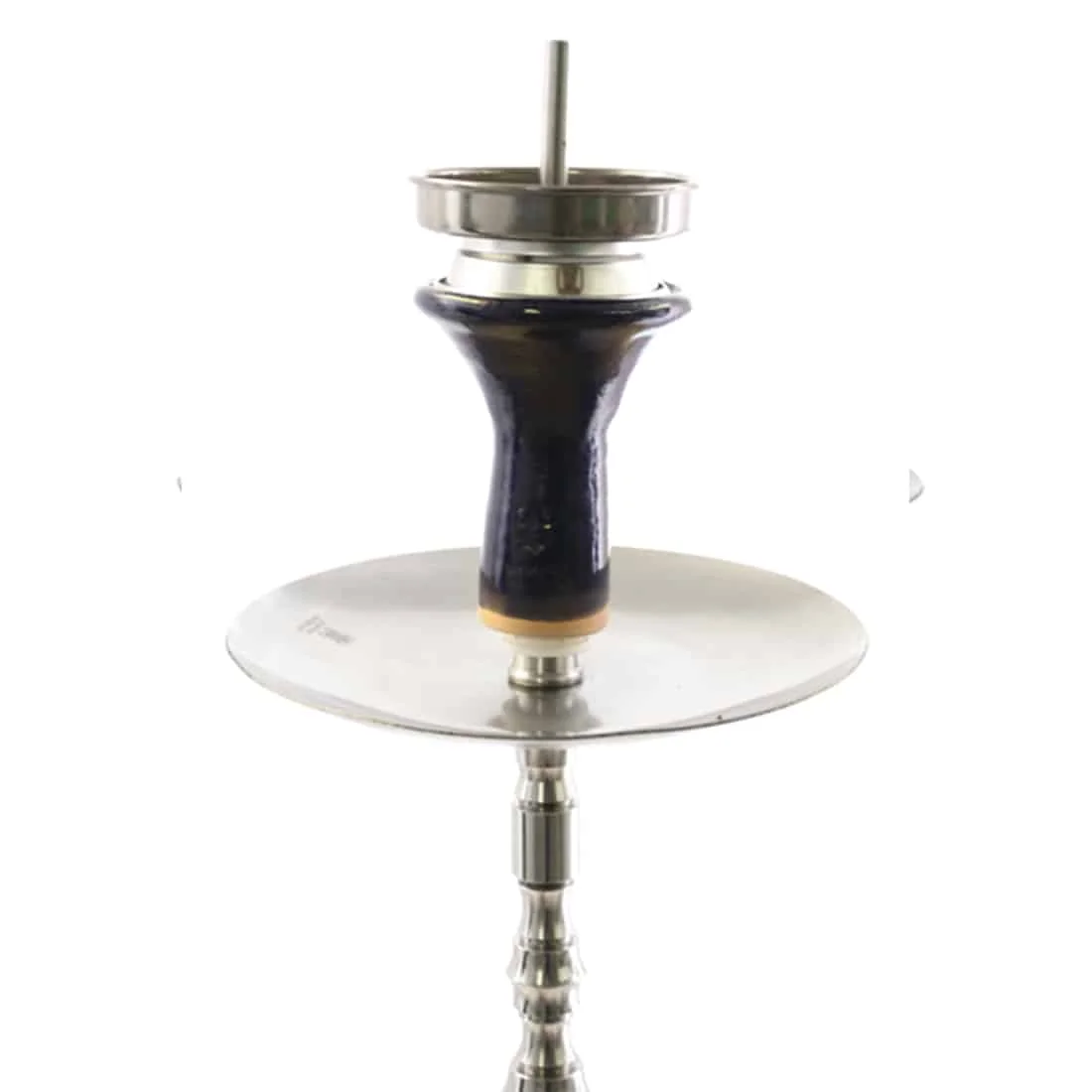 Kaya Shisha - Glazed Deep Clay Funnel Blue 105 mm - Billede 5