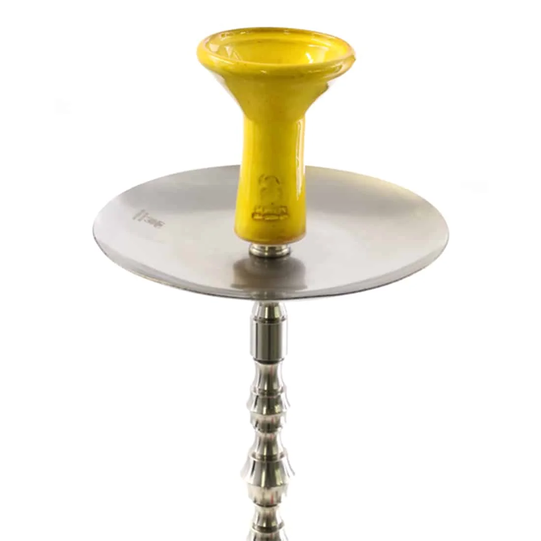 Kaya Shisha - Glazed Deep Clay Funnel Yellow 105 mm - Billede 4