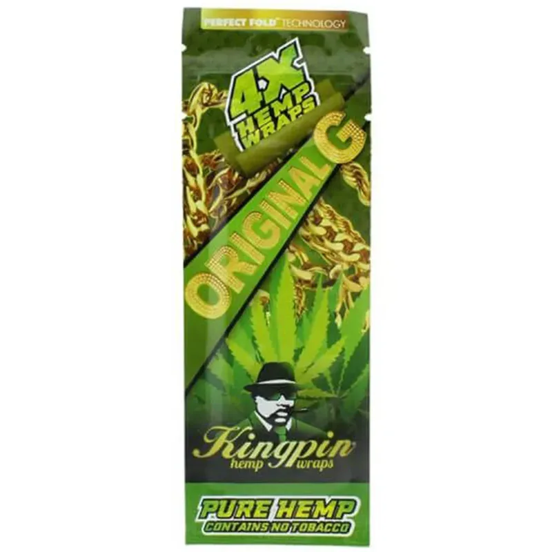 Hemp Wraps Original King Size Blunts | Kingpin