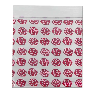 Lynlåsposer - DICE 50x50mm 100 stk