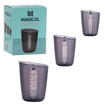 MagicalButter - Silicone Measuring Cups 3-Pack