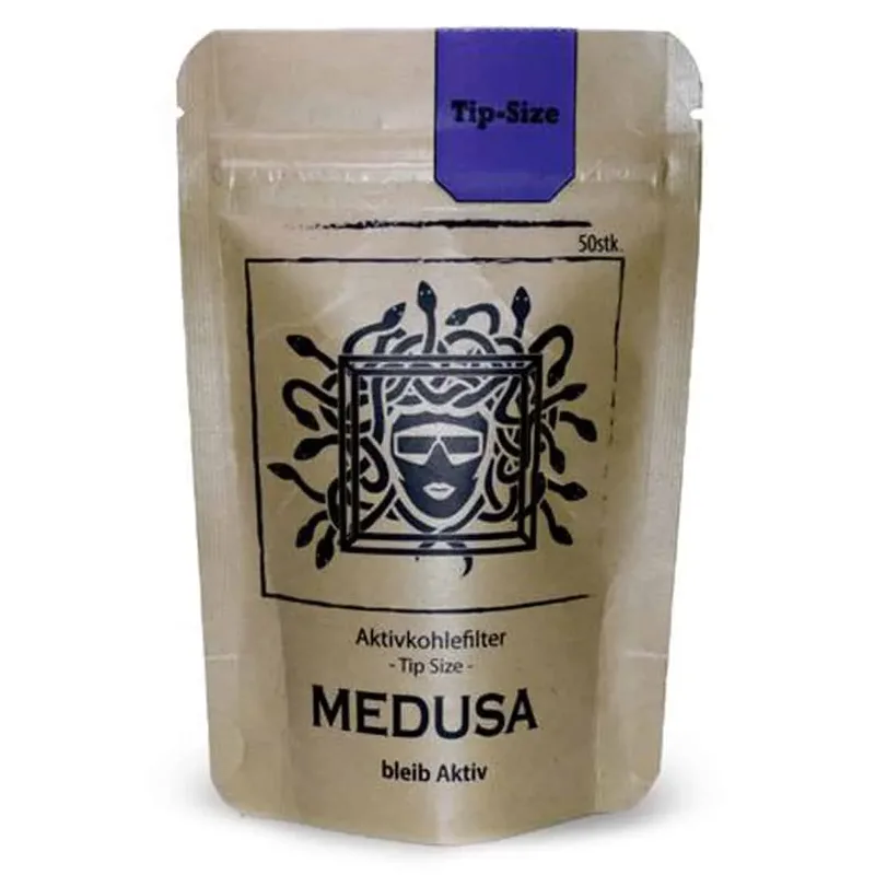 Aktiv Kul Filtertips 50 stk | Medusa