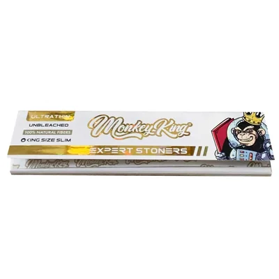 Monkey King - Expert Stoners Unbleached Ultra Thin King Size Slim
