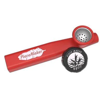 PieceMaker - KAZILI Macaw Red Silicone Pipe 120 mm