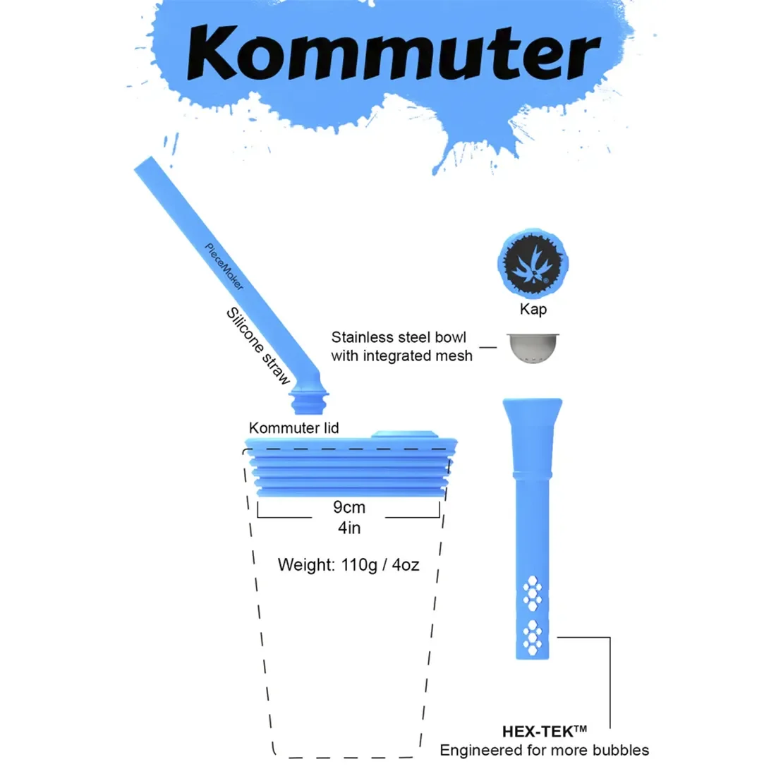 PieceMaker - Kommuter Indy Glow  92-82 mm - Billede 3