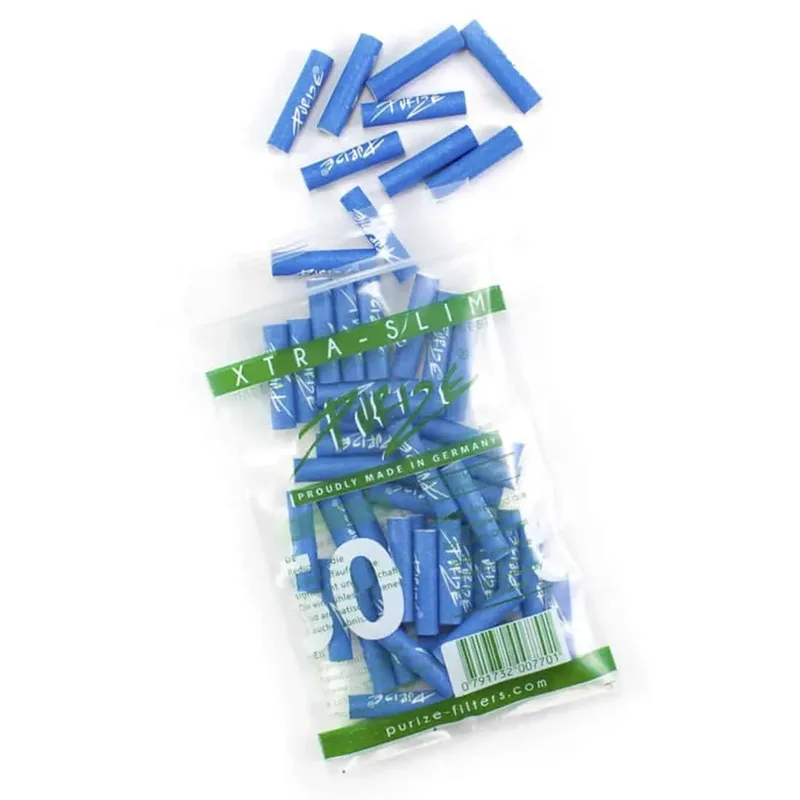 Xtra Slim Aktiv Kul Filter Blue 50 stk | PURIZE