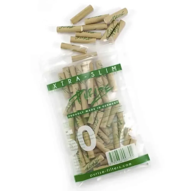 Xtra Slim Organic Aktiv Kul Filter 50 stk | PURIZE