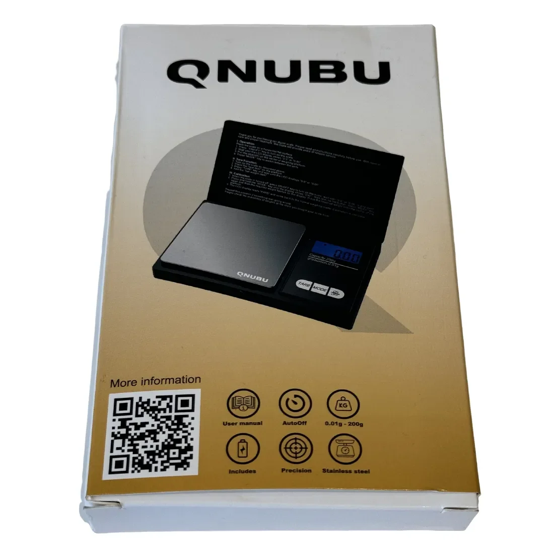 Qnubu - Equal Precision 0,01-200g - Billede 3