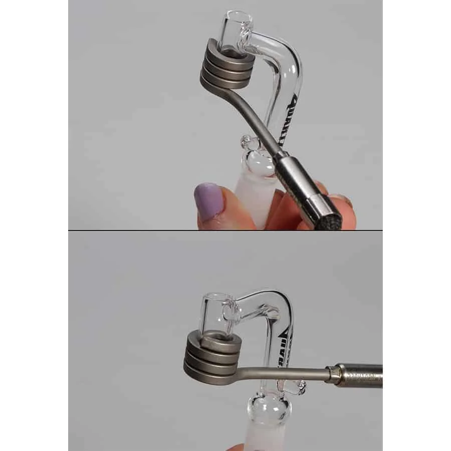 Quartz - Dabbing Banger m/ Pod til Heating Coil SG 10,0F - Billede 2