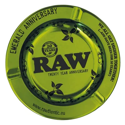 RAW - "20 Year Anniversary Edition" Emerald Ashtray