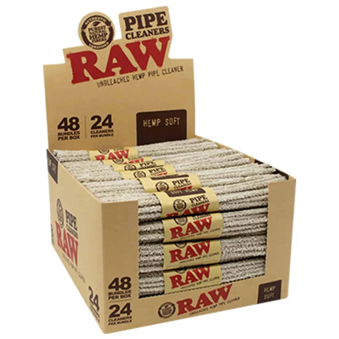 RAW - Bløde Piberenser 24 stk - Billede 2