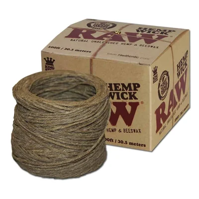RAW - Hemp Wick 30,5 m
