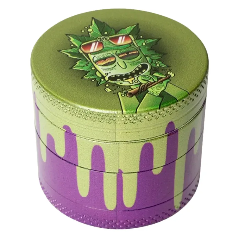 R 360 Metal Grinder Ø40 (3-rum) | Rick and Morty