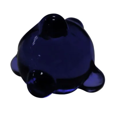 SeaMine - Kugle Glasrist Blå 12 mm