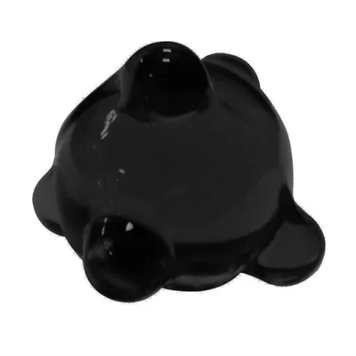 SeaMine - Kugle Glasrist Sort 12 mm