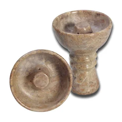 Shisha Bowl - Soapstone m/ Dome Chamber 92 mm
