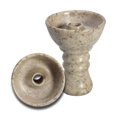 Shisha Bowl - Soapstone m/ Funnel 92 mm