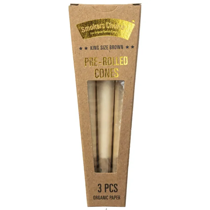 Smokers Choice Cones Brune King Size 3 stk
