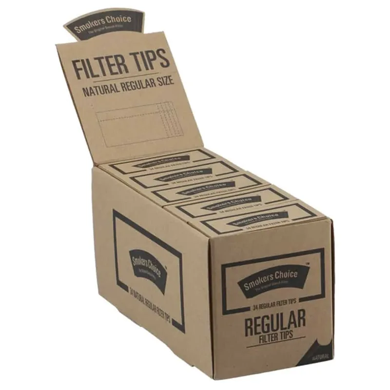 Natural Regular (Small) Filtertips | Smokers Choice