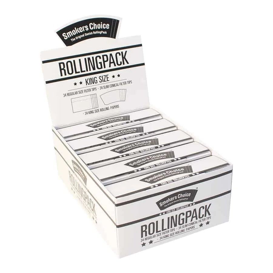 Smokers Choice - RollingPack White King Size - Billede 2