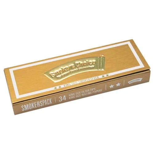 Smokers Choice SmokersPack King Size Gold