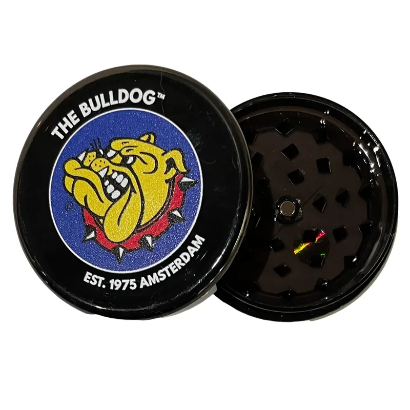 Sort Akryl Grinder Ø60 (1-rum) | The Bulldog - Grindere