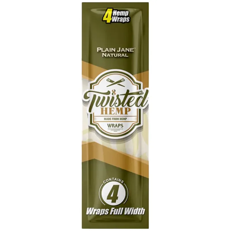 Plain Jane Natural King Size Blunts | Twisted Hemp