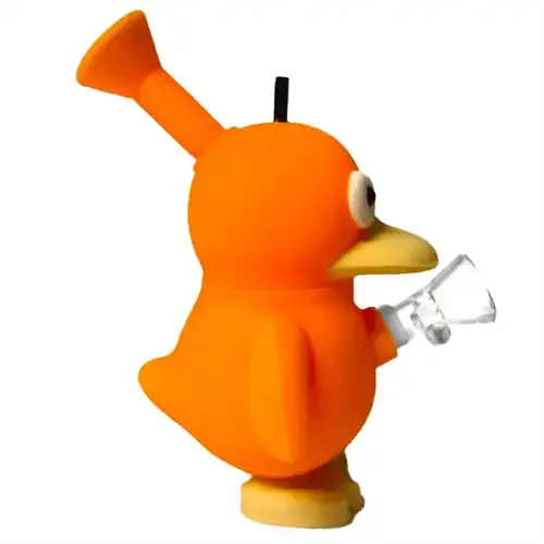 Urban Crew - Lazy Duck Silikone Bong 15 cm - Billede 3