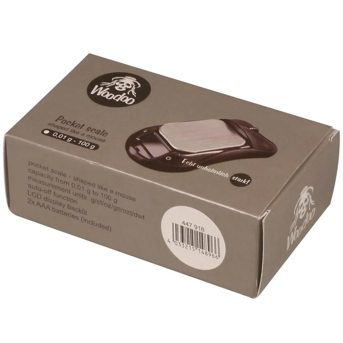 Woodoo - Mouse Pocket Scale 0,01-100g - Billede 3