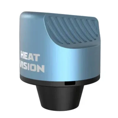 Yocan - Black Series 'Heat Vision' Blue Thermometer Carb Cap