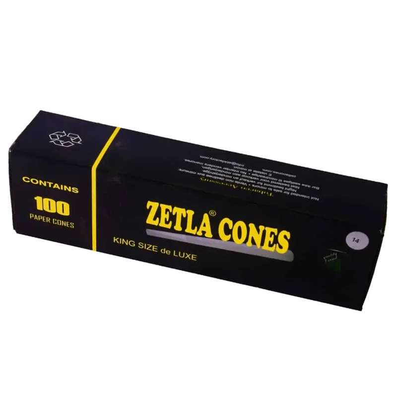 De Luxe Cones King Size 100 stk | Zetla