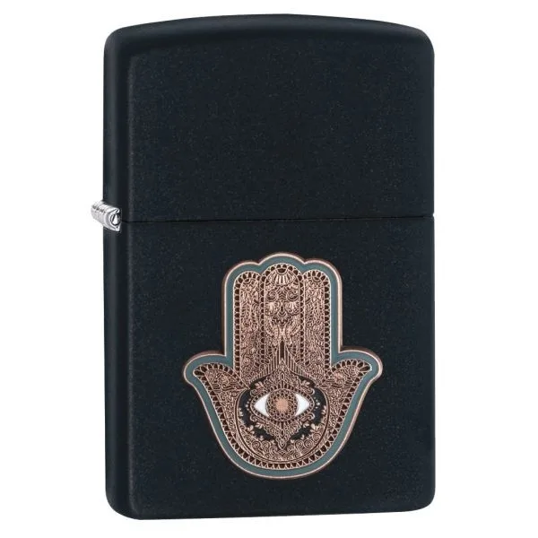 Zippo Lighter Classic Hamsa Hand